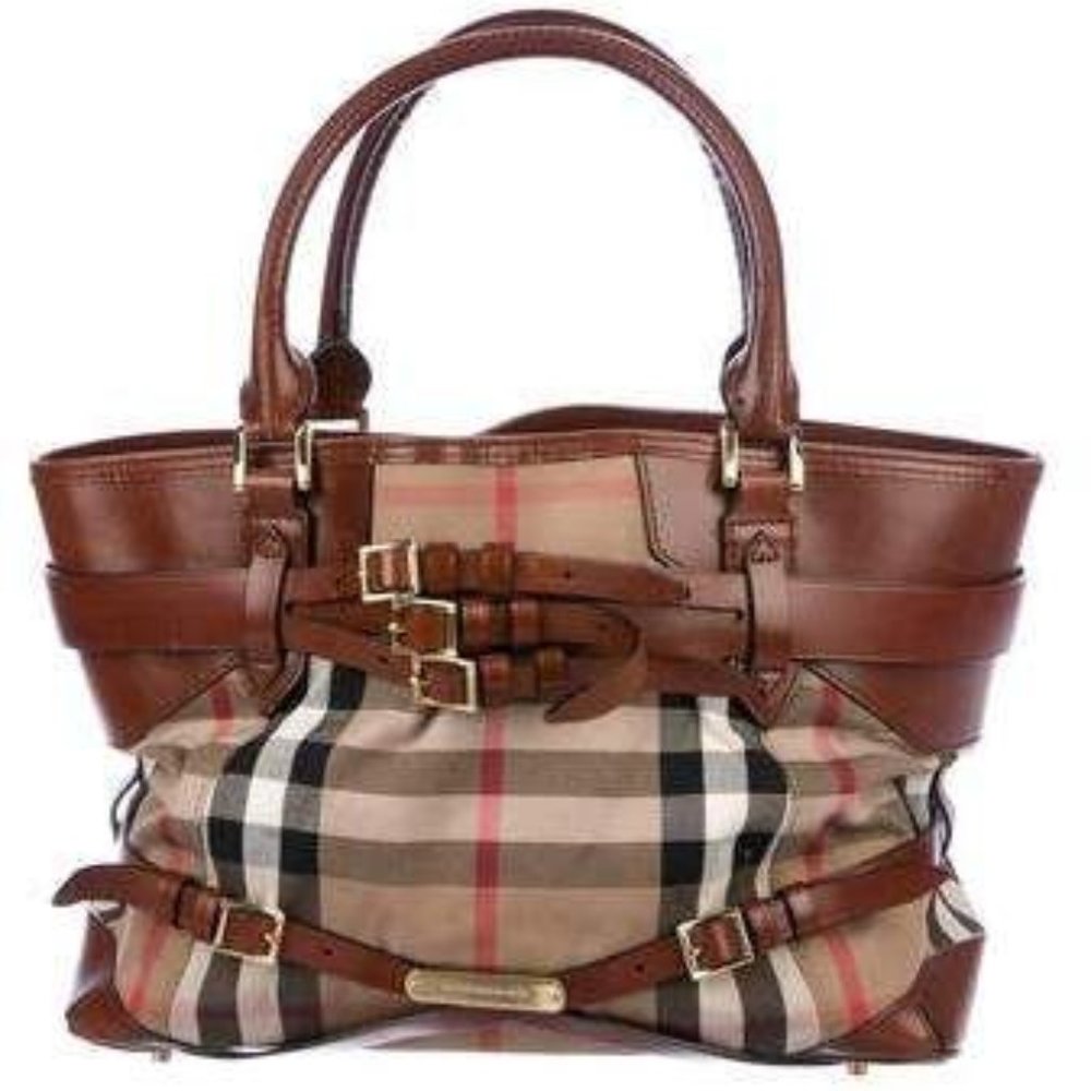 Burberry Bridle Landscape Lynher Tote